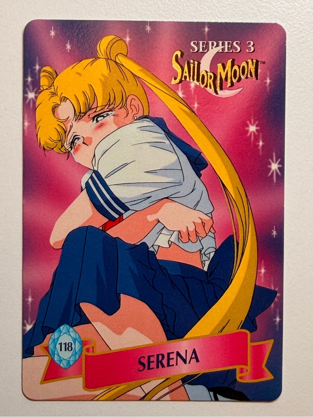 Sailor Moon Series 3 Trading Card - #118 Serena